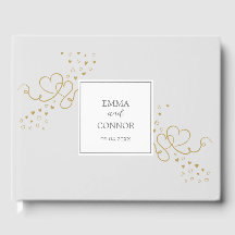 Two Hearts Modern Weeding