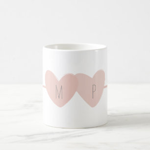 Two Hearts Mok (wit)