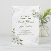 Two Hearts, One Journey Wedding Invitation  (Debout devant)