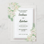 Two Hearts, One Love Kaart (Voorkant / Achterkant)