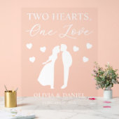 Two Hearts, One Love Personalized Wedding (Mariage)