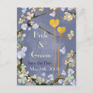 Two Hearts: Save the Date Wedding Briefkaarten
