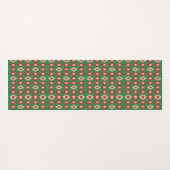Two identical sections of colorful geometric  yogamat (Achterkant (horizontaal))