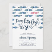 Two if By Sea | Invitation de fête de fiançailles (Devant)