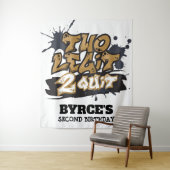 Two Legit 2 Quit Achtergrond Wandkleed (In situ)