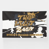 Two Legit 2 Quit-spandoek Spandoek (Horizontaal)