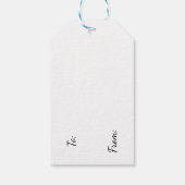 Two Little Birds On A Branch Cadeaulabel (Achterkant)