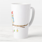 Two Little Birds On A Branch Latte Mok (Rechterhoek)