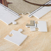 Two Lizards Vintage Illustration Legpuzzel (Zijkant)