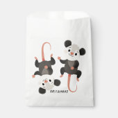 Two Lying Opossums, Custom Birthday Date Bedankzakje (Voorkant)