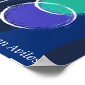 TWO MOONS Basic Vertical Poster (Coin)