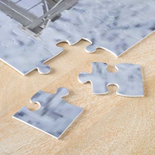 Two Nutcracker Guards outside Santas Palace Christ Legpuzzel (Zijkant)