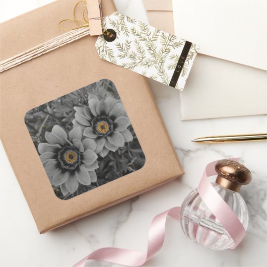 Two of a Kind Vierkante Sticker (Geschenken)