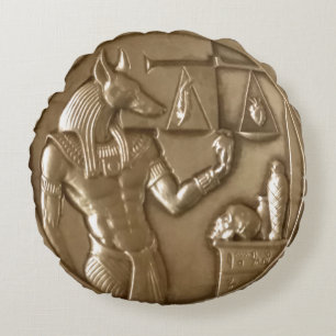 Two Ounce.999 Fine Silver Egyptian Coin Rond Kussen