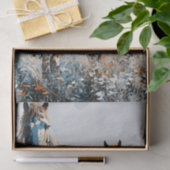Two Paint Horses decoupage  Tissuepapier (Geschenk)