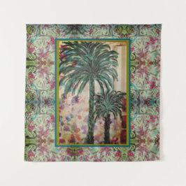 Two Palm Trees Wandkleed