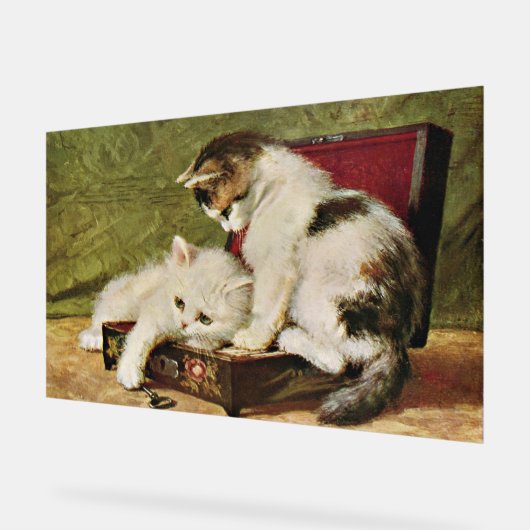 Two Playful Kittens (Angle)