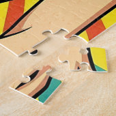 Two Pop Art Women Telling a Secret  Legpuzzel (Zijkant)