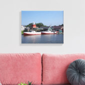 Two Rivers, Wisconsin, impression de toile (Insitu(Salon))