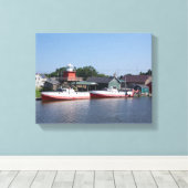 Two Rivers, Wisconsin, impression de toile (Insitu (Plancher de Bois))