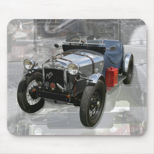 Two Seater Sports Mousemat Muismat (Voorkant)