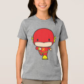 Two-Sided Chibi Flash Tri-Blend Shirt (Voorkant)