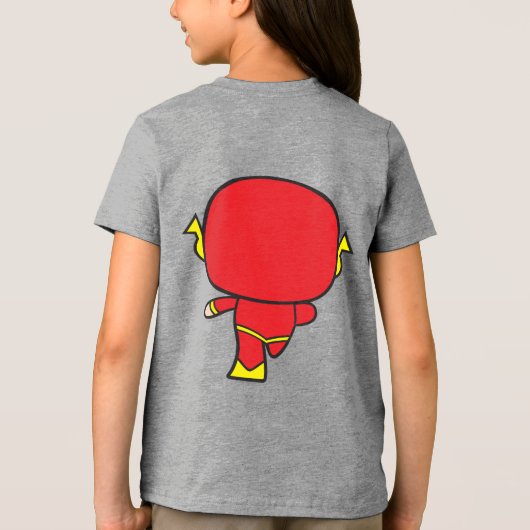 Two-Sided Chibi Flash Tri-Blend Shirt (Achterkant)