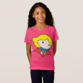 Two-Sided Chibi Supergirl T-shirt (Voorkant volledig)