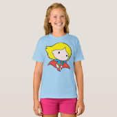 Two-Sided Chibi Supergirl T-shirt (Voorkant volledig)