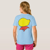 Two-Sided Chibi Supergirl T-shirt (Achterkant volledig)