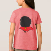 Two-Sided Chibi Superman Tri-Blend Shirt (Achterkant)