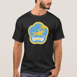 Two-sided Coat of Arms Tuva, Center of Asia tee T-shirt