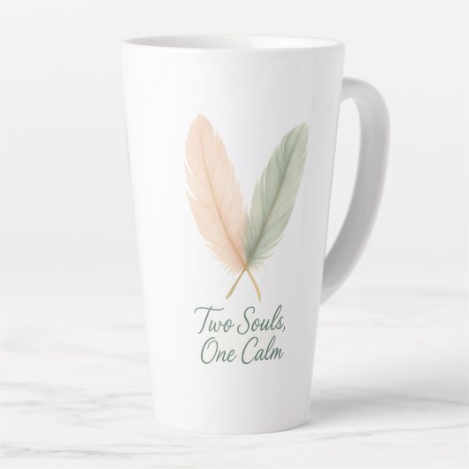 Two Souls, One Calm – Serenity Script Mug (Angle droit)