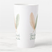 Two Souls, One Calm – Serenity Script Mug Latte Mok (Voorkant)