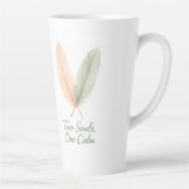 Two Souls, One Calm – Serenity Script Mug Latte Mok (Rechts)