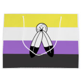 Two-Spirit Nonbinary Pride Vlag Groot Cadeauzakje (Voorkant)