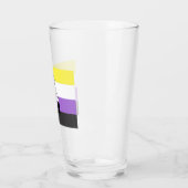 Two-Spirit Nonbinary Pridevlag Glas (Links)