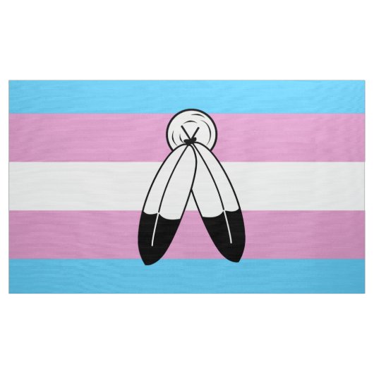 Two-Spirit Trans Pride-vlag Stof (Yard (91,4 cm))