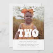 Two - Super Photo Invitation Anniversaire (Devant)