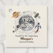 Two The Moon Planets Gender Neutral 2nd Birthday 