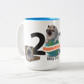 Two-Tone 17 oz Coffee Mok (Voorkant links)