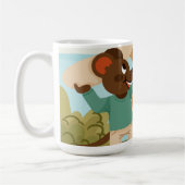 Two-Tone Artistic Touch Coffee Mug (Gauche)