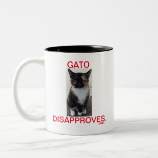 Two-tone beker, Gato keurt af Tweekleurige Koffiemok