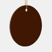 Two-Tone Brown & Cream Background on an Ornament (Rechts)