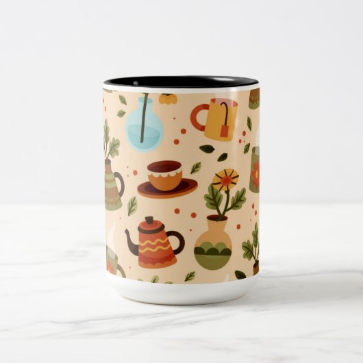 Two-Tone Coffee Mug Tweekleurige Koffiemok (Center)