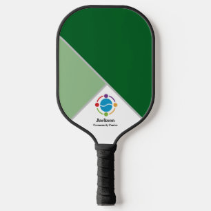 Two Tone Green Community Center voor bedrijven Pickleball Paddle