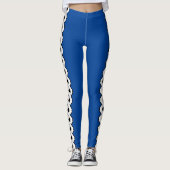 Two Tone Japans kettingpatroon Leggings (Voorkant)