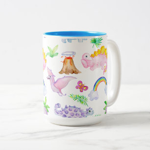 Two-Tone Mok, 15 oz Tweekleurige Koffiemok