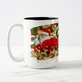 Two-Tone Mok, 15 oz Tweekleurige Koffiemok