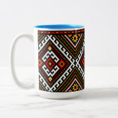 Two-Tone Mok, 15 oz Two-Tone Koffee Mok (Links)